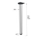 TABLE LEG KSN D.60 / MAT NIKEL